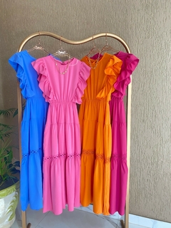 Vestido Babados - Colors