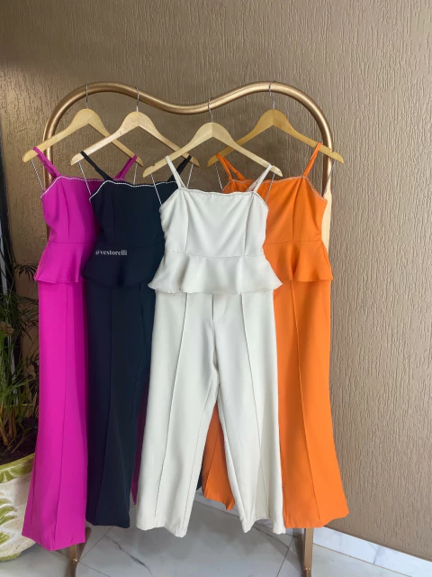 Conjunto Peplum - Strass