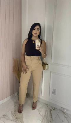 Calça Alfaiataria c/ Cinto - loja online