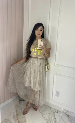 Tee Fashionista - Metalizada - Vestorelli