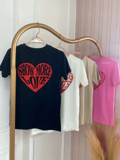 Tee Fashionista - Coração