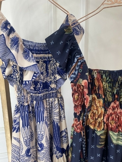 Vestido Babados - Estampado - comprar online