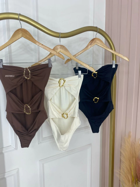 Body Poliamida Premium - Fivela Orgânica