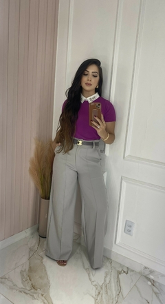 Blusa Tricot - Aplicação Pedraria - comprar online