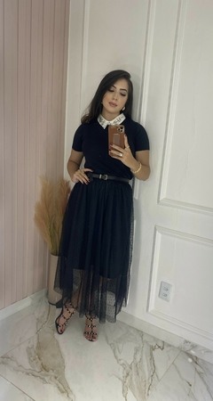 Blusa Tricot - Aplicação Pedraria - Vestorelli