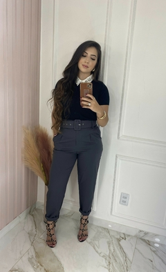 Blusa Tricot - Aplicação Pedraria