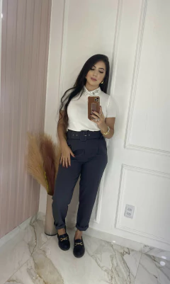 Blusa Tricot - Aplicação Pedraria - comprar online