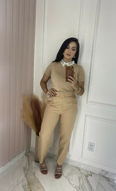 Blusa Tricot - Aplicação Pedraria na internet