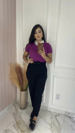 Blusa Tricot - Aplicação Pedraria - loja online