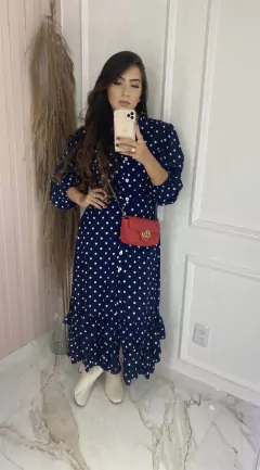 Chemise Poá - Babados na internet