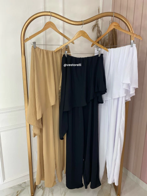 Macacão Assimétrico - Tomara que Caia