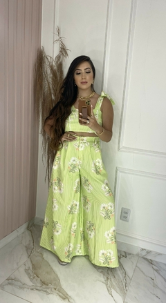 Conjunto Floral - Pantalona - Vestorelli