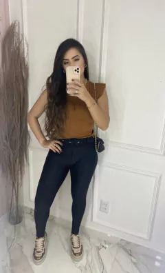 Calça Prada Com Cinto - Vestorelli