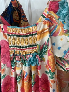 Vestido Manguinha - Estampado - loja online