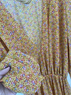 Vestido Flowers - Amarelo - comprar online