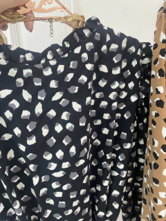 Vestido Gravatinha - Animal Print - Vestorelli