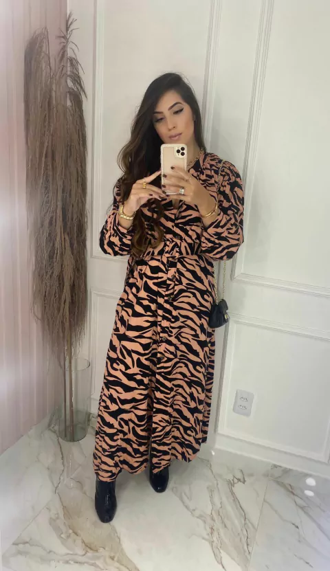 Chemise Animal Print