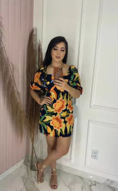 Vestido M.Princesa - Estampado na internet