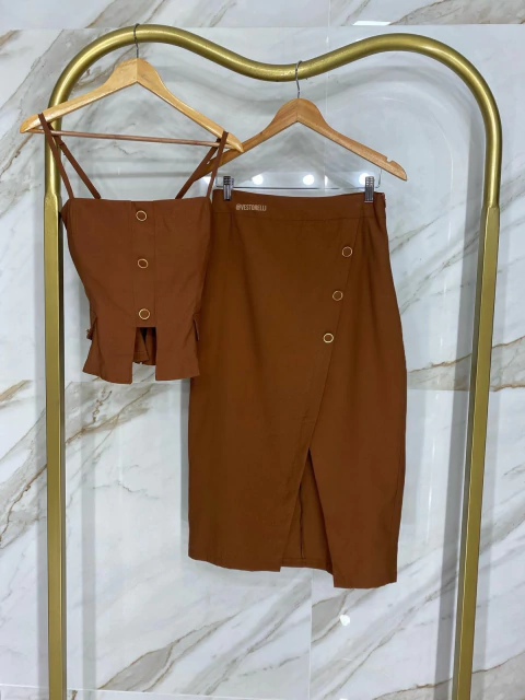 Conjunto Dior - Marrom