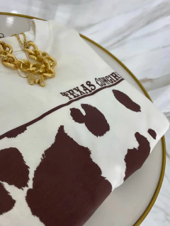Tee Fashionista - Cow Print Texas - comprar online