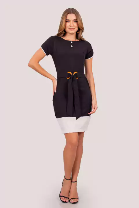 VESTIDO BICOLOR - 31737