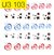 Stickers para Uñas JESSAMY U3 103