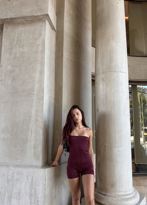 Catsuit Strapless - comprar online