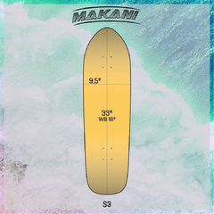 Surfskate Makani S3 - comprar online