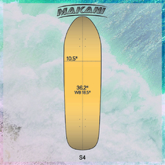 Surfskate Makani S4 - comprar online