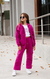 Campera frisada lisa de nena art.422