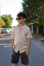 Camisa de lino liso con lycra premium (cuello comun) - Core Kids