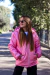 (OFERTA) Campera Gofrada de nena metalizada con piel