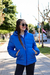 Campera lisa con bolsillos plaque con piel por dentro de nena - tienda online