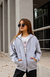 Campera frisada lisa de nena art.422 - Core Kids