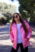 Imagen de (OFERTA) Campera Gofrada de nena metalizada con piel