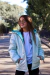 (OFERTA) Campera Gofrada de nena metalizada con piel - Core Kids