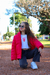 Imagen de Campera lisa con bolsillos plaque con piel por dentro de nena