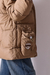 Campera IMPORTADA con piel por dentro de nena EPODSIDLKN (incluye guantes)
