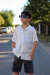 Camisa de lino liso con lycra premium (cuello comun) - Core Kids