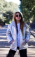 Imagen de (OFERTA) Campera Gofrada de nena metalizada con piel