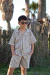 Conjunto short y camisa de lino rayado Wonderfull ART. 328 - Core Kids