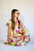 Vestido de lino estampado art. 926