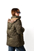 Campera IMPORTADA combinada de NENA con piel por dentro