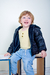 Campera de abrigo estampada de bebe con piel art. 630 - Core Kids