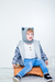 Imagen de Campera de abrigo estampada de bebe con piel art. 630