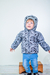 Campera de abrigo estampada de bebe con piel art. 630 - comprar online