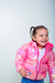 Campera de beba tornasolada con piel art. 628 - tienda online