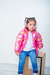 Campera de beba tornasolada con piel art. 628 - Core Kids
