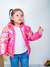 Campera de beba tornasolada con piel art. 628 - comprar online