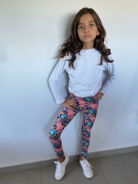 CALZA RETRO ESTAMPADA